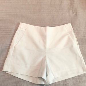 High waisted side zip shorts by Philosophy
